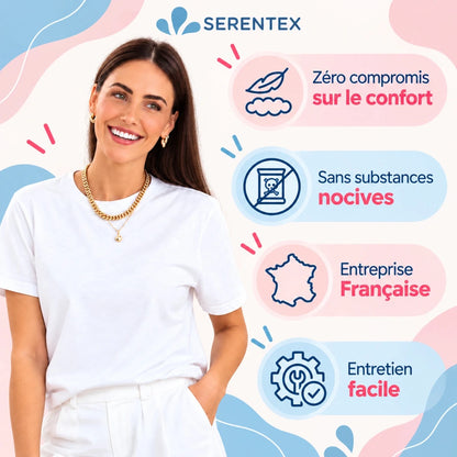 T-SHIRT ANTITACHE SERENTEX - Serentex